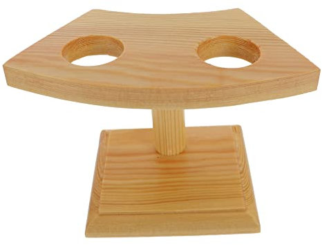 UTHCLO Kegelhalter Aus Holz Für Eistüten Einstellregal Servierhalter Für Sushi Picknick Snacks Partyzubehör Kegelständer Küchenaccessoires