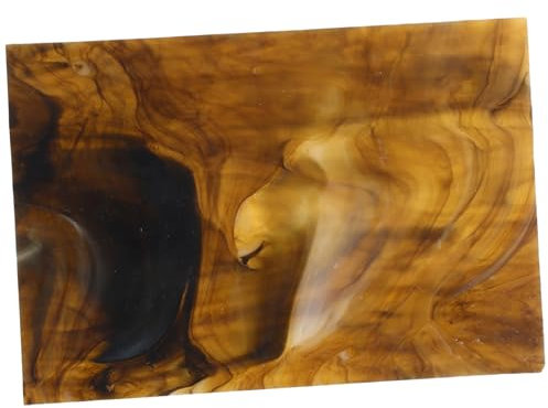 VILLFUL Verre Pour Artisanat Carreaux De Verre Colorés Pièces De Vitrail Pour Bricolage Et Décoration Intérieure