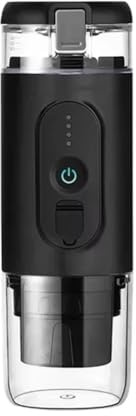 Cafetera Expreso Portátil de 7500 MAh con Calefacción Inalámbrica y 20 Bares para Viajes y Hogar.