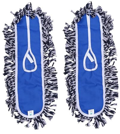 CALLARON 2 Cabezales de Fregona de Algodón para Limpieza Doméstica, Reutilizables y Absorbentes, Ideales para Suelos y Paredes Hogar