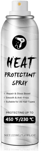 AOAZXBB Heat Protectant Spray for Hair, Deep Nourishment and Hydration, Smooth & Frizz Control, Hair Heat Protectant Spray for All Hair Types, 7.61 Fl.oz