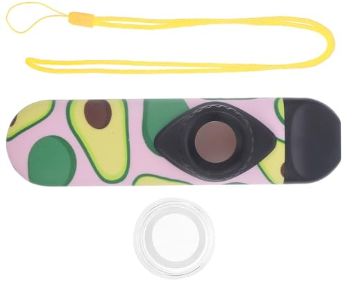 BESPORTBLE Kazoo Musikinstrument aus Abs mit Anti Verlierbarem Band Tragbar und Leicht für Anfänger und Profis für Unterwegs Spielende Musiker