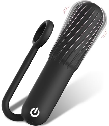 Vibratorensets für Frauen, Bullet Vibrator Sex Spielzeug für die Frau und Paare Extrem Sex, Beckenbodentrainer Liebeskugeln für Unterwegs G-Punkt Klitoris Anal Vibratoren Leise Stark Vibration Schwarz