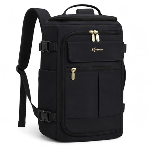Lifeamar Cabin Bag 40x20x25 for Ryanair Underseat Travel Backpack Carry On Bag, 20L Hand Luggage Backpack Flight Ruscksack for Ryan Air Plane Travelling