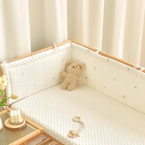 GYCF Anti-Kollision Kopfschutz Für Kind Bett, Weich Bequem Bettgitter,A09,240x28CM