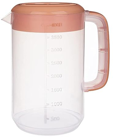 Brocca Per Acqua In Plastica, Caraffa Per Acqua In Plastica Caraffa Da 4 Litri Brocca Per Bevande Trasparente Per Bevande Per La Preparazione Di Estive
