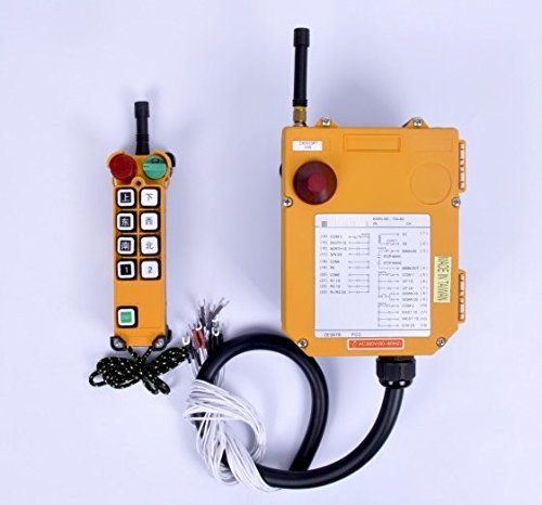GOWE F24-8D, 24 V, 36 V, 48 V, 220 V, 380 V, telecomando industriale senza fili per verricello elettrico sollevatore sollevatore carrello sollevamento overh colore: 24 V