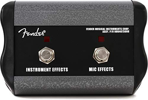 Fender 2-Button Footswitch Acoustasonic Ultralight for Various Fender Acoustasonic Amps