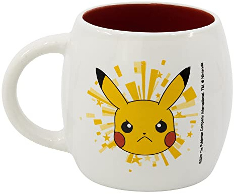 Stor 00478, Tazza globe in ceramica da 380 ml di Pokemon - Pikachu