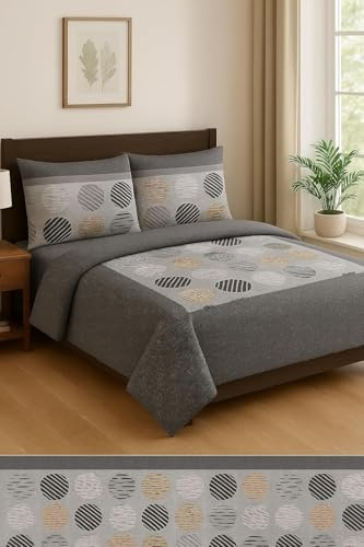 Corredocasa Completo Lenzuola in Flanella - Letto Singolo 1 Piazza | Set Lenzuola Invernale Morbido e Caldo, Include Lenzuolo sopra, Lenzuolo con Angoli Elasticizzati e Federa Coordinata (Grigio)