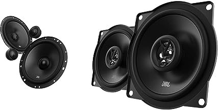 JBL Stage1 601C 2-Wege KFZ Soundsystem von Harman Kardon - 200 Watt Komponenten Auto Lautsprecher Boxen Set & Stage1 51F 2-Wege Auto Lautsprecher Set von Harman Kardon