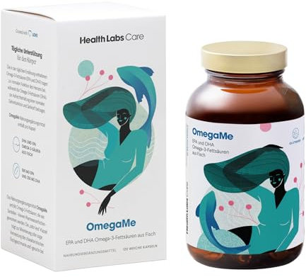 Premium Omega 3-1000mg Fischöl Omega3-500mg EPA und 250mg DHA - 120 Kapseln - fish oil supplements