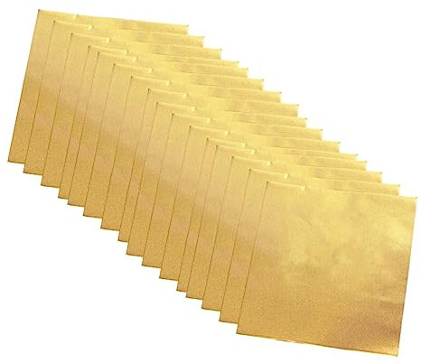 PAMINGONO 600stücke Aluminiumfolie Verpackungsfolie Für Süßigkeiten Und Sicher Und Formbar Für Feiern Und -projekte