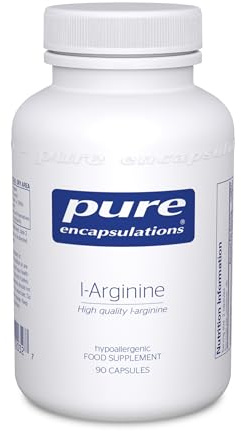 Pure Encapsulations L-Arginine - Hypoallergenic Supplement with Amino Acids - High-dose L-Arginine - 90 Capsules