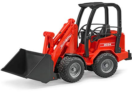 bruder 02190 - Schäffer Hoflader 2630 - 1:16 Fahrzeug, Landwirtschaft, Bauernhof, Spielzeug, Radlader