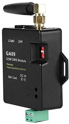 VBESTLIFE Mini de Alarma gsm de Seguridad para el Hogar Alarma Inalámbrica Inteligente con 8 Canales Compatible con la Alarma de SMS, Alarma de Llamada Telefónica