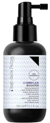 Diego dalla Palma | BIOMPLEX - BOOSTER RIEQUILIBRANTE ANTI-STRESS SPRAY, Spray Capelli Trattamento Intensivo, Scalpo Desquamato e Sensibile, 150ml