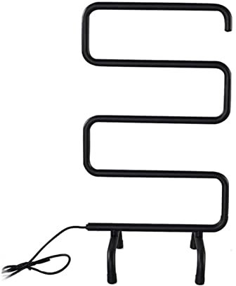 Asciugamano riscaldato elettrico, portasciugamani riscaldato, scaldasalviette portatile Stendibiancheria Rack Asciugatrice Scaldasalviette Scaldasalviette leggero da appoggio o a parete Decoration