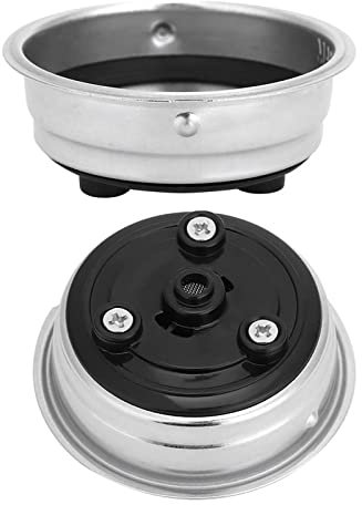 Passoire à café Panier Filtre en Acier Inoxydable Panier Filtre à café Amovible en Acier Inoxydable Passoire Accessoires de Machine à café (Portion individuelle)