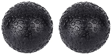 Beelooom 2 pelotas de masaje de alta densidad para entrenamiento de 10 cm, para terapia de tejido profundo y miofascial, yoga