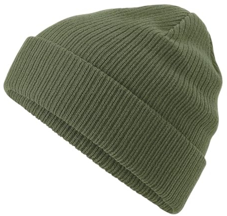 Roughtex Beanie aus Bio-Baumwolle – Doppellagiger Strick, atmungsaktiv und weich – Wintermütze Damen Herren