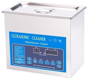 TIEOAXFT 180W Ultrasonic Cleaner Bath 4L Heating Glassware Jewelry Ultrasound Washing Machine Lab Tool PCB Hardware Cutter Cleaning Degas