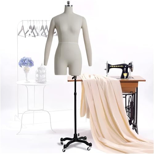 Schneiderpuppe für Damen, Halbkörper, Schneiderpuppe, Halbkörper, Schneiderpuppe, mit Armen, XXL, Modell 88