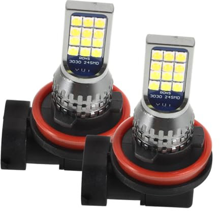 Anneome 2pièces Lot de Ampoules Antibrouillard LED pour Voiture Feux Antibrouillard Lampes LED pour Automobile Éclairage Polyvalent