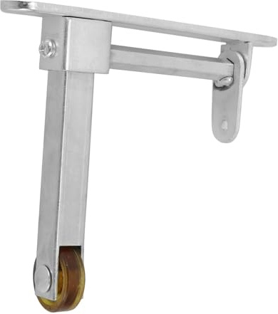 NOLITOY Ferme-porte Automatique En Inox Pour Doubles Portes Système De Fermeture Coupe-feu Dispositif De Sécurité Installation Étroite 1 Unité