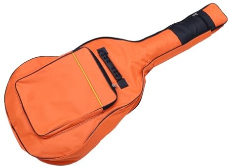 Supvox Akustikgitarrentasche 40/41 Zoll Aus Oxford Gewebe Mit Doppelgurten Rucksackfunktion Gepolstert Und Atmungsaktiv Für Folk Gitarren Und Konzertgitarre