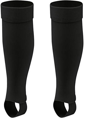 JAKO Unisex Stutzen Uni, Schwarz, M