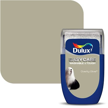Dulux Easycare Washable & Tough Tester Paint, Overtly Olive, 30 ml