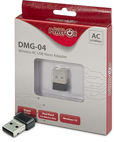 Inter-Tech Wi-Fi 5 USB Nano WLAN Stick DMG-04 650Mbps