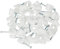 Grapas Para Cable Ø 8 A 12 Mm Blanco Bolsa De 50