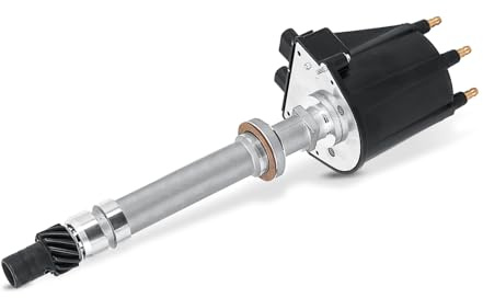 EVERESTWAY Ignition Distributor Compatible for Chevy Astro Blazer C10 C1500 GMC C2500 Truck Jimmy S15 Sonoma Pontiac Grand Black Cap and Rotor kit Replacement 1103837 10495798