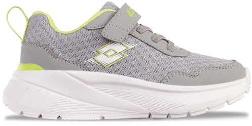 LOTTO Dynativ K, Scarpe da Ginnastica, Grigio Tiglio, 28 EU