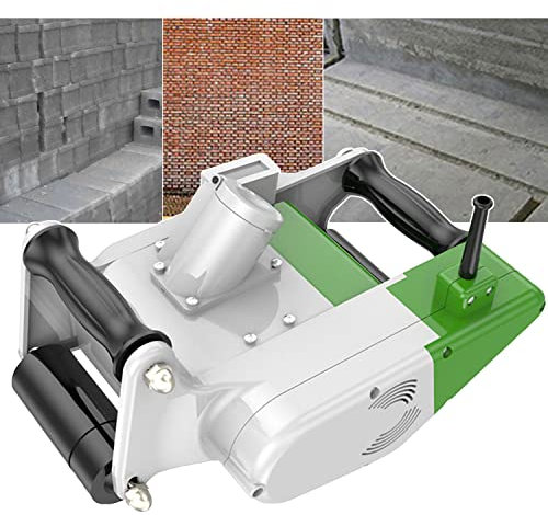Brick Wall Chaser Groove Cutting Machine - 1200W Electric Foam Cutter & Notcher Set w/Blade-25mm for Floor Wall Construction