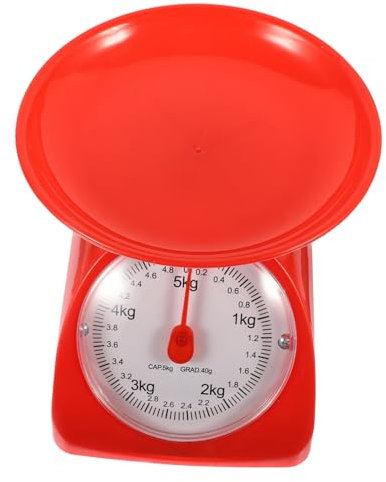 Cabilock Digital Kitchen Scale Bowl Capacity Multi-function Weighing Scale for Baking and Household Food Measurement Random Color