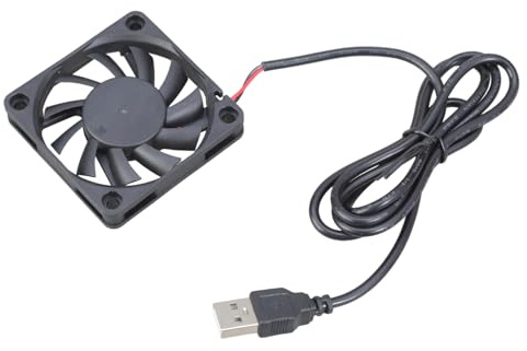 60mm Brushless Cooling Fan 5V USB Low Noise Cooling Case Fan Replacement Part For PC Desktop Receiver Accessories