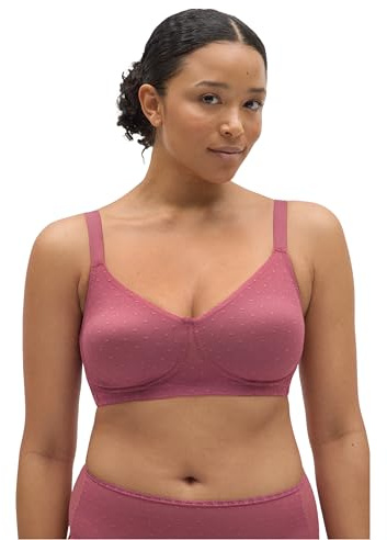 Ysabel Mora - Soutien-Gorge Réducteur Plumeti sans Armature et Bretelles Larges pour Confort et Support, Dos Anatomique Renforcé, Matériau de Qualité pour Silhouette Élégante