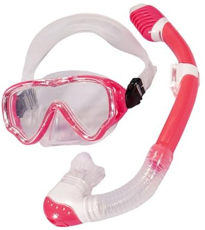 Rxgiasup Occhiali antiappannamento per bambini, attrezzatura per la piscina, occhiali da nuoto, attrezzatura subacquea professionale, set da snorkeling per bambini, maschera da immersione