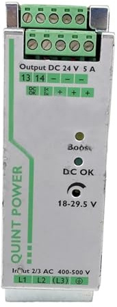 For Fuente de alimentación conmutada 2866734 QUINT-PS/3AC/24DC/5 24V/5A