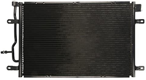 THERMOTEC KTT110444 Klimakondensator Klimaanlage Auto ohne Trockner Kompatibel mit AUDI A4 Avant 8ED, B7 8E0260401K 8E0260403E 8E0260403J
