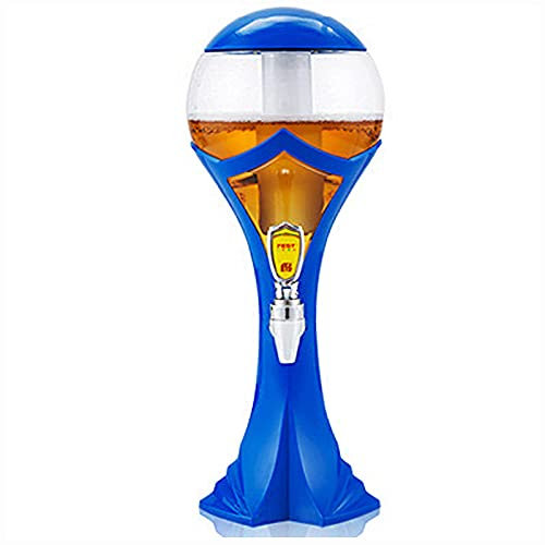MU Torre de cerveza, dispensador de barril de cerveza, bomba de cerveza con grifo para bebidas de fiesta, soporte dispensador de cerveza, accesorios de fiesta, 4,0 l