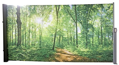 Benelando Seitenmarkise ausziehbar 160x300 Markise Sichtschutz Windschutz Sonnenschutz