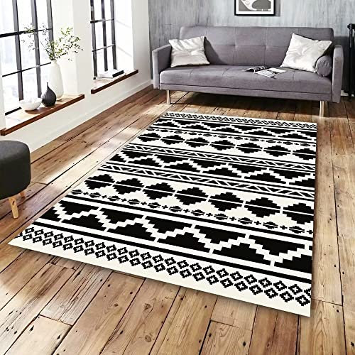 Kunsen küchen teppiche Familie Wohnzimmer Sofa Balkon Schlafzimmer Teppich Flur schwarz Flickenteppich Schlafzimmer teppiche80X120CM