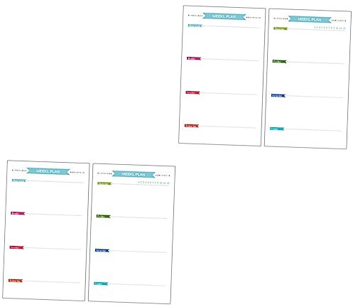NUOBESTY 80 Blatt linierte Papiere nachfüllen A5-Planer-Einsätze Bindepapier Büroklammern Notizbücher 6 Löcher Papiernachfüllungen Binder-Nachfüllpapiere Pastell Notizbuch