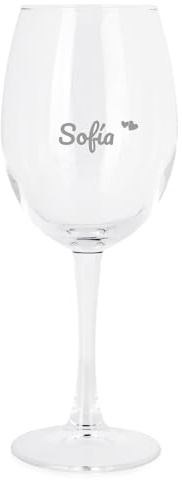 Cocholate | Copa de Vino Personalizada | Copa de Cristal Grabada para Vino con el Nombre o Texto que quieras | Copa de Cristal de (Gran reserva) (1, Copa de Vino Con Texto Grabado)