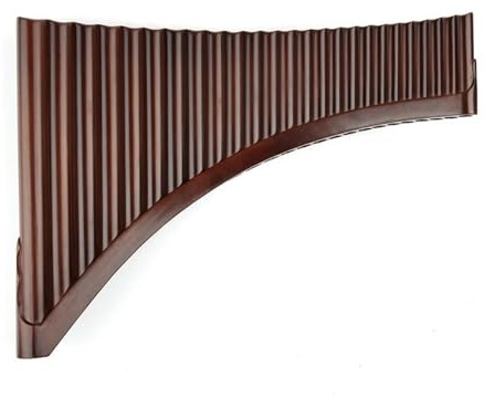 Panflöte aus Bambus G-Tonart 25 Pfeifen Spezial-Panflöte Panflöte handgefertigt Panflöten Holzblasinstrument traditionelles Musikinstrument Bambus(Right)
