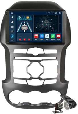 YLOXFW A,M6 Pro Plus 2,Android 14.0 Autoradio Stereo Navi mit 4G 5G WiFi DSP Carplay für Ranger F250 2011-2016 Sat GPS Navigation 9 Zoll MP5 Multimedia Video Player FM BT Receiver